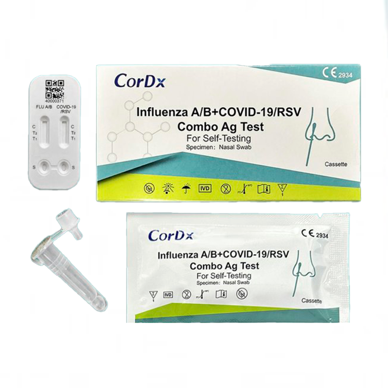 Test de Antígenos Rápido Combinado COVID-19, Gripe A y B y VRS