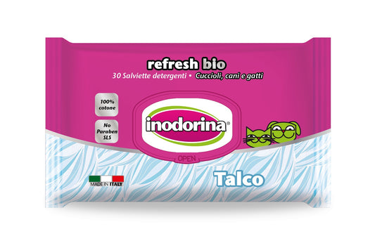 Inodorina Toallita Refresh Bio Talco 30Ud