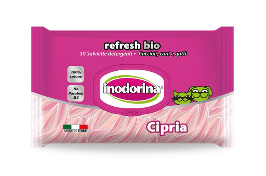 Inodorina Toallita Refresh Bio Cipria 30Ud