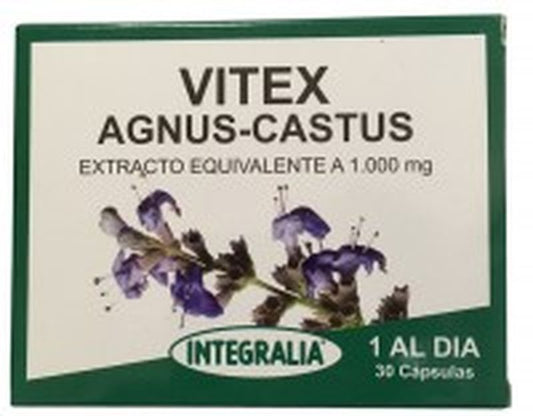 Integralia Vitex Agnus Cactus, 30 Cápsulas      