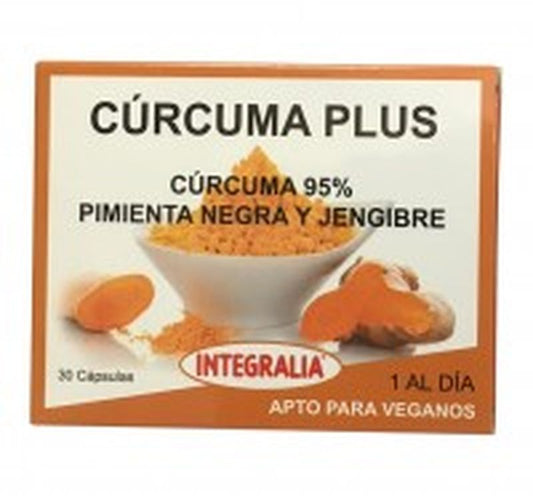 Integralia Curcuma Plus, 30 Cápsulas      