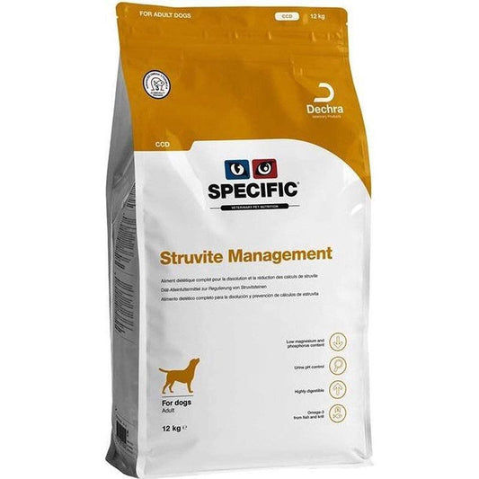 Specific Canine Adult Ccd Struvite Management, 12 Kg, pienso para perros
