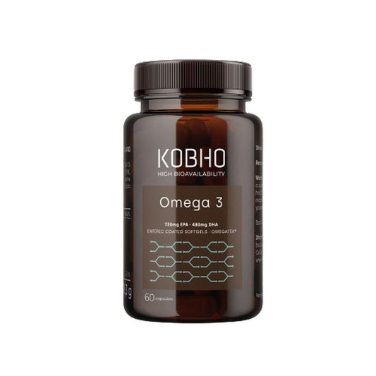 Kobho Labs Suplemento Omega-3, 60 cápsulas