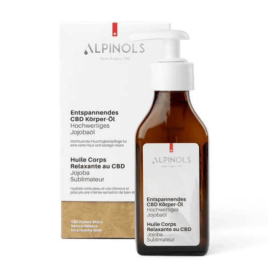 Alpinols Aceite Corporal Con Cbd Efecto Relajante , 100 ml