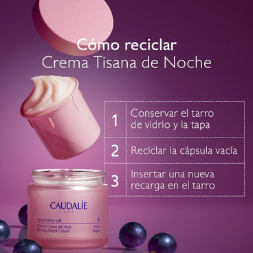 Caudalie Resveratrol-Lift Crema Tisana De Noche , 50 ml