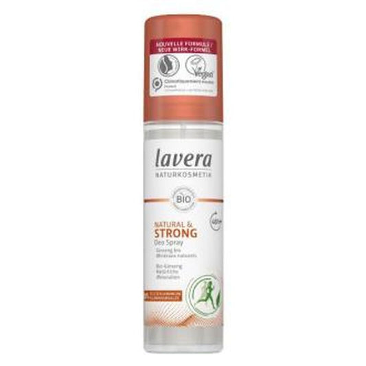 Lavera Strong & Natural Desodorante 48H Spray 75Ml. 
