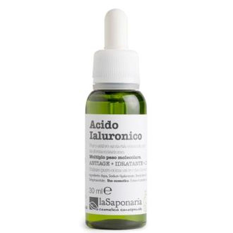 La Saponaria Acido Hialuronico Antiedad-Hidratante 30Ml. 