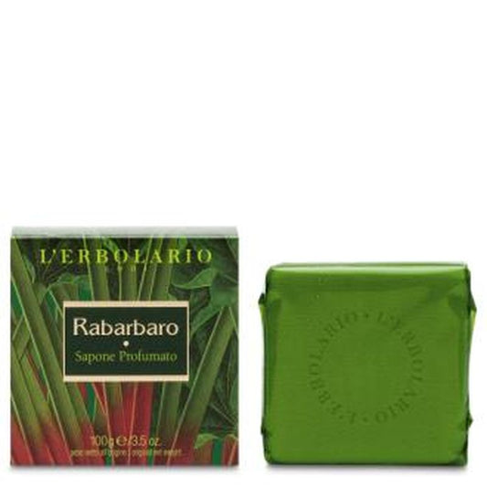 L´Erbolario Ruibarbo Jabon Perfumado Pastilla 100Gr. 
