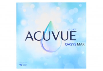 Acuvue 1 Day Oasys Max  Lentillas Diarias , 90 unidades - +7.00,8.5,14.30
