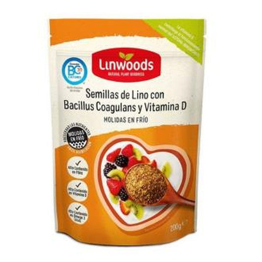 Linwoods Semillas De Lino Molida Con Bacillus Y Vit D 200Gr 