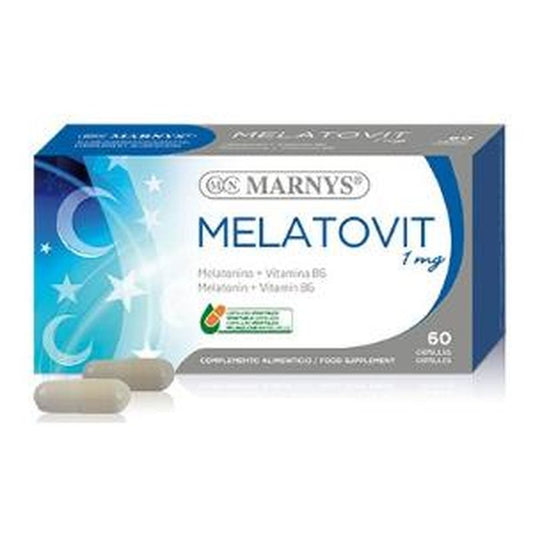 Marnys Melatovit (Melatonina 1Mg.+Vit.B6) 60 Cápsulas