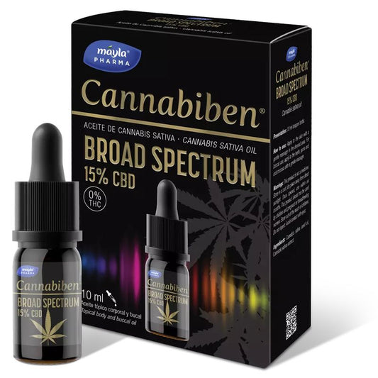 Mayla Pharma Cannabiben Cbd Broad Spectrum Oil , 10 ml