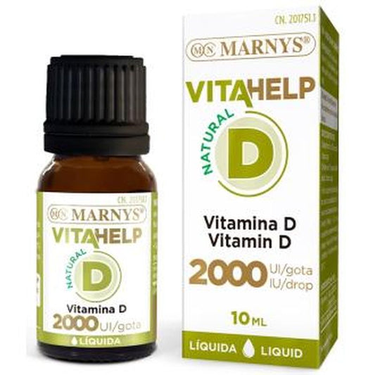Marnys Vitahelp Vitamina D 2000Ui Liquida 10Ml.