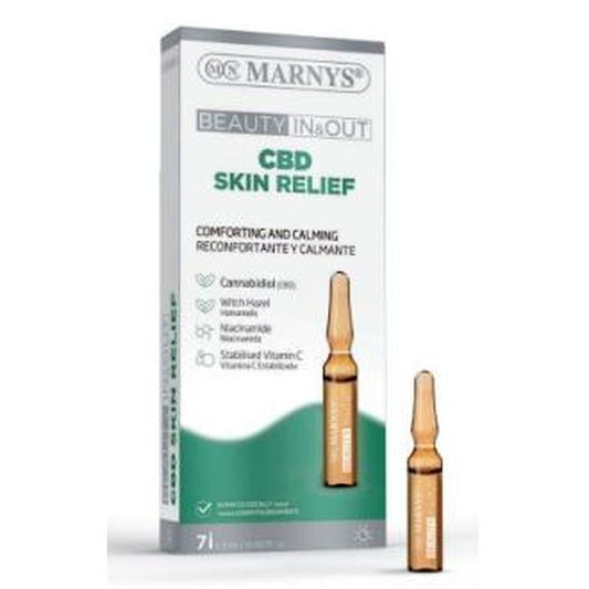 Marnys Beauty In & Out Cbd Skin Relief 7Amp.