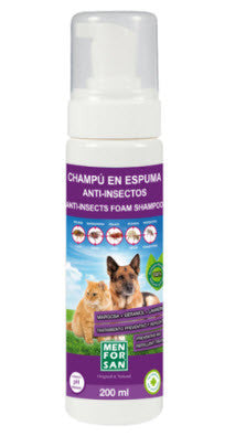 Menforsan Champu Espuma Anti-Insectos 200 ml