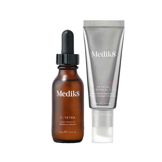 Medik8 Pack C-Tetra Serum, 30 ml + Crystal Retinal 3, 30 ml