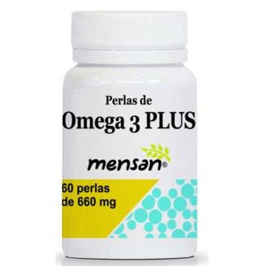 Mensan Omega 3 Plus +Dha 600Mg 60Perlas. 