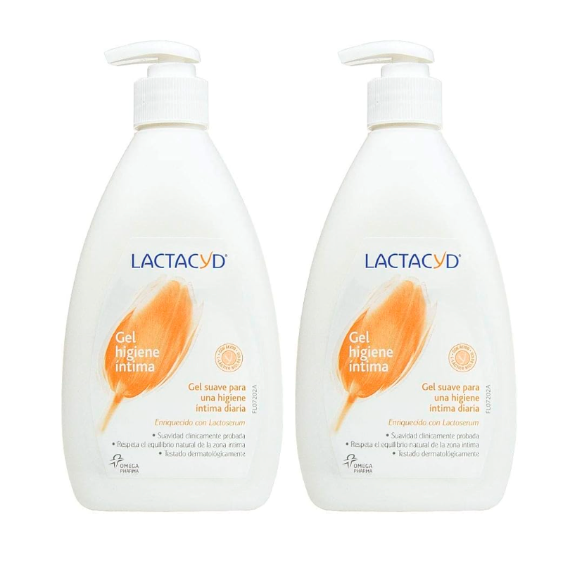 Lactacyd Duplo Gel Higiene Íntima Uso Diario 2 x 400 ml
