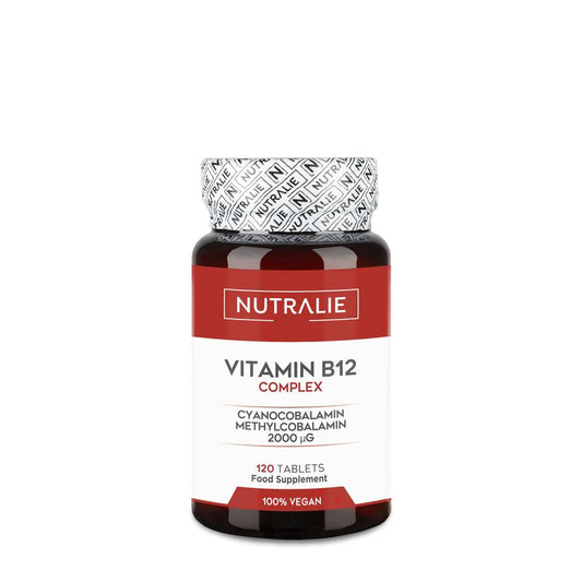Nutralie Vitamina B12 Complex 2000 Mcg Cansancio , 120 comprimidos