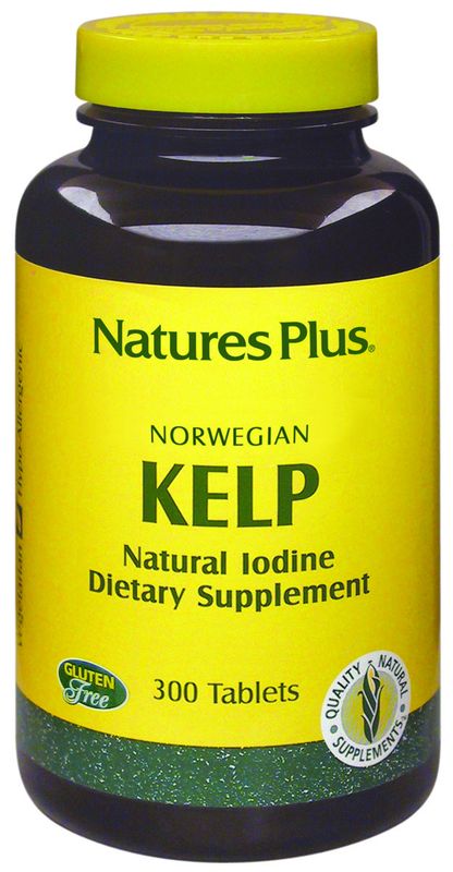 Natures Pl Kelp (Yodo), 300 Comprimidos      