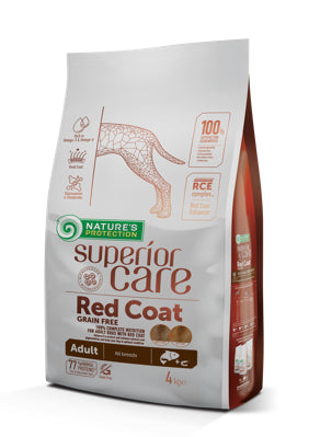 Natures Protection Superior Care Red Coat Pienso Grain Free Para Perros Adultos De Salmón 10Kg