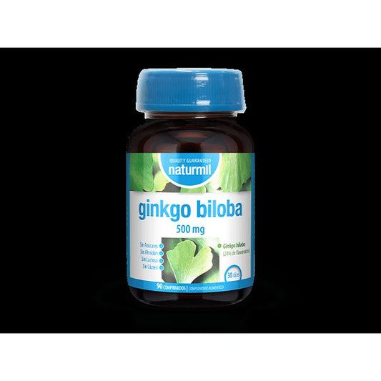 Naturmil Ginkgo Biloba 500 Mg , 90 comprimidos