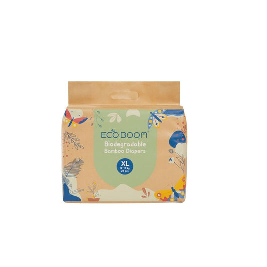 Eco Boom Pañales De Bambú Joy Xl 5, 28 unidades