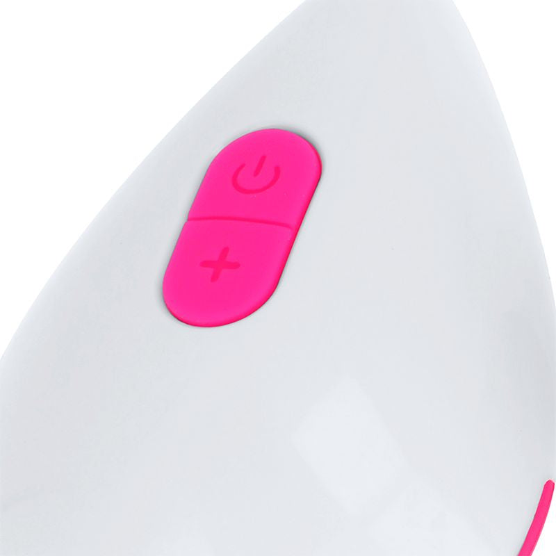 Ohmama  Huevo Vibrador 10 Modos - Rosa Y Blanco