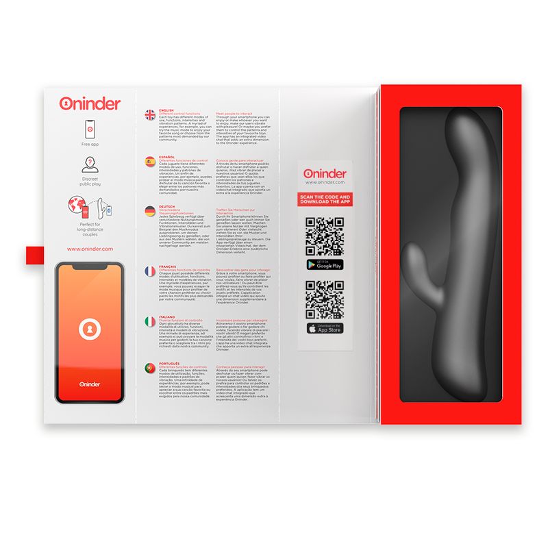 Oninder Vibration & Rotation Negro - Free App