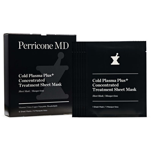Perricone Cold Plasma Plus+ Concentrated Treatment Sheet Mask ( Pack De 6 ), 136 ml