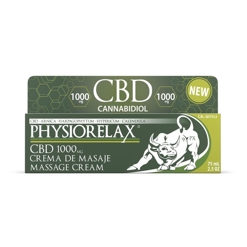 Physiorelax Crema De Masajes CBD, 75 ml