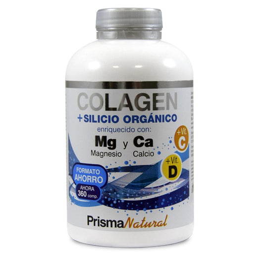 Prisma Nat Nuevo Colageno + Sil. Organico , 360 comprimidos   