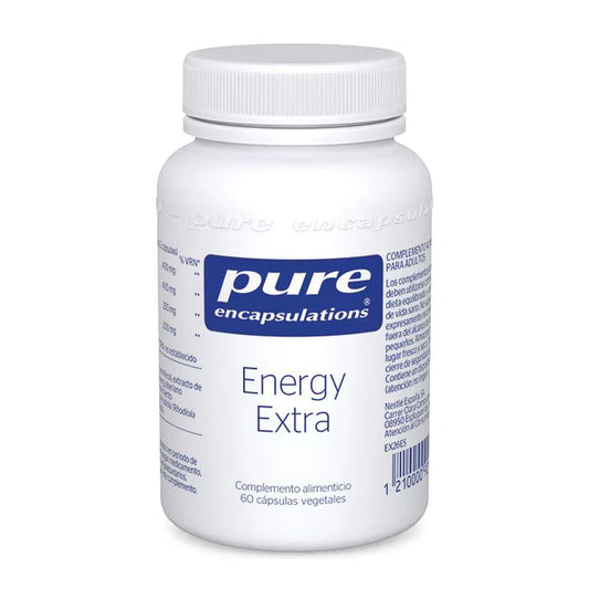 Pure Encapsulations Energy Extra, 60 cápsulas