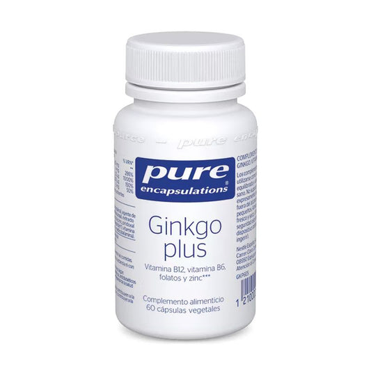 Pure Encapsulations Ginkgo Plus, 60 cápsulas
