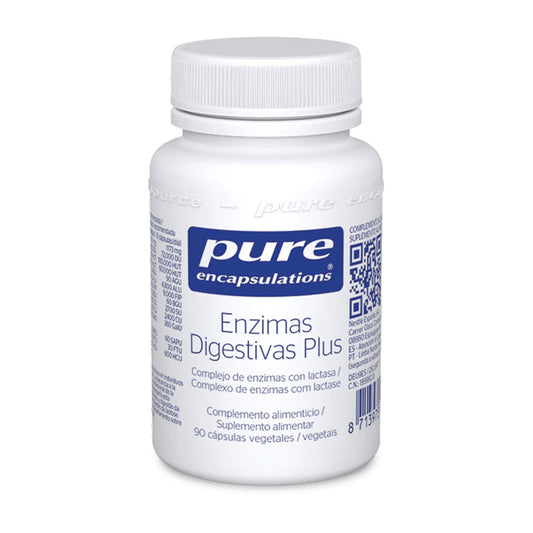 Pure Encapsulations Enzimas Digestivas Plus , 90 cápsulas