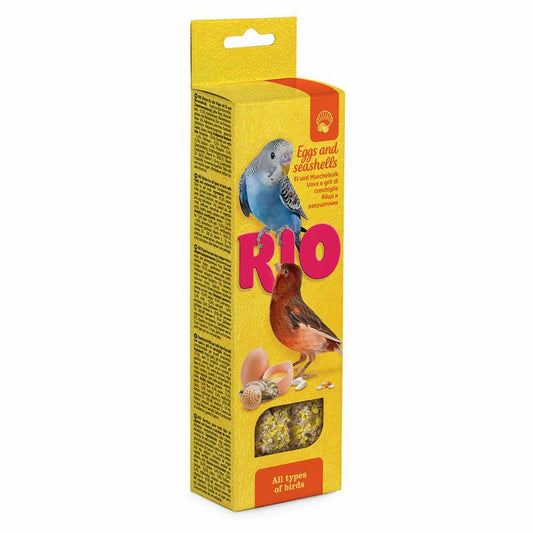 Rio Sticks Huevos Y Conchas Todas Las Aves 8X2X40Gr