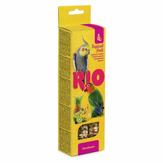 Rio Sticks Fruta Tropical Pericos 8X2X75Gr