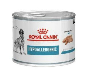 Royal Canin Veterinary Hypoallergenic Caja 12X200Gr, comida húmeda para perros