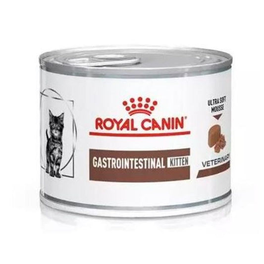 Royal Canin Veterinary Gastro Intestinal Kitten Paté 12X195Gr, comida húmeda para gatos