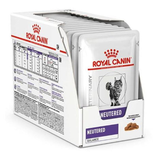 Royal Canin Veterinary Neutered Balance 12X85Gr, comida húmeda para gatos