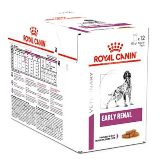 Royal Canin Veterinary Early Renal Caja 12X100Gr, comida húmeda para perros