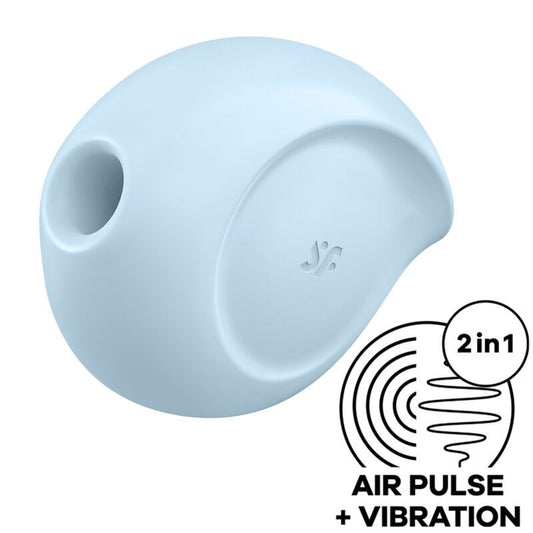 Satisfyer Air Pulse Sugar Rush Estimulador Y Vibrador - Azul