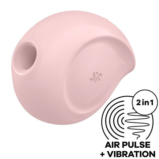 Satisfyer Air Pulse Sugar Rush Estimulador Y Vibrador - Rosa