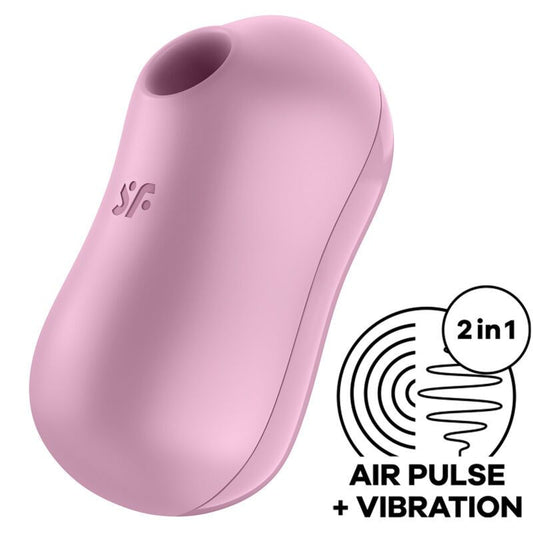 Satisfyer Air Pulse Cotton Candy Estimulador Y Vibrador - Lila
