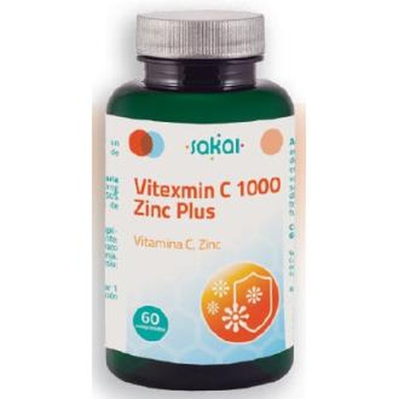 Sakai Vitexmin C 1000 + Zinc Plus 60 Comprimidos 