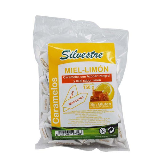 Silvestre Miel Limon Caramelos , 150 gr