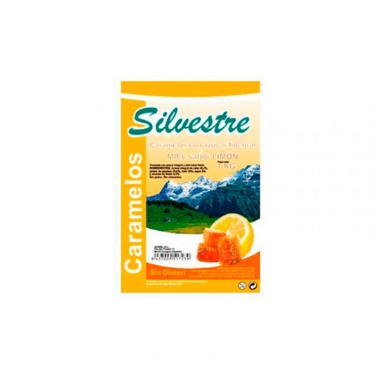 Silvestre Miel-Limon Caramelos Integrales , 1 kg