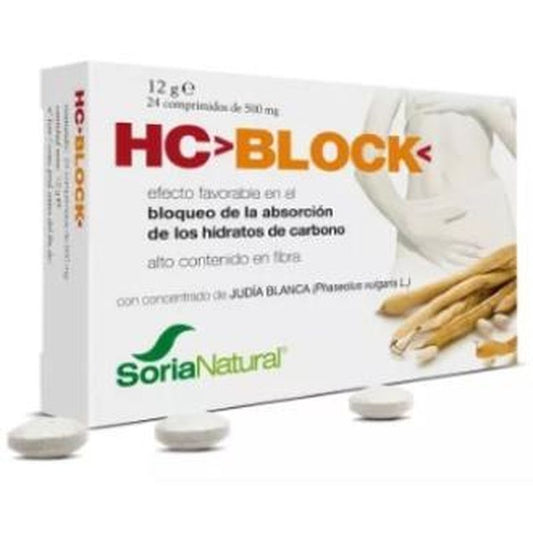 Soria Natural Hc Block 24 Comprimidos 