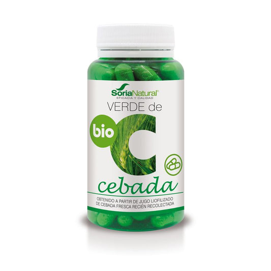 Soria Natural Verde Cebada , 80 cápsulas de 630 mg