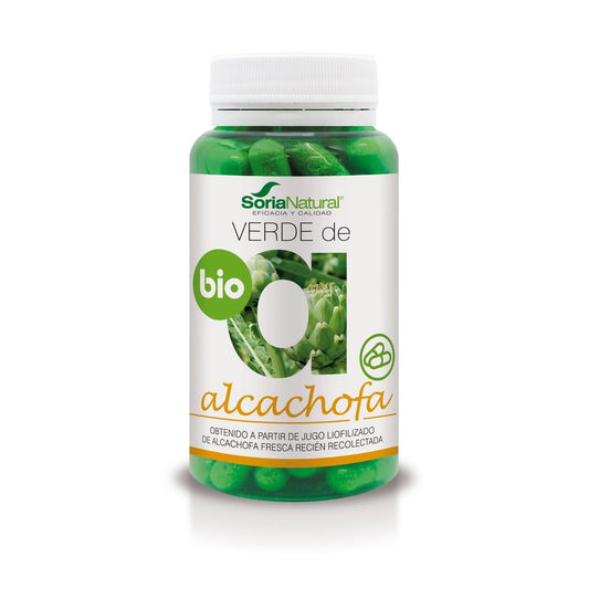 Soria Natural Verde Alcachofa S Xxi , 80 cápsulas de 500 mg
